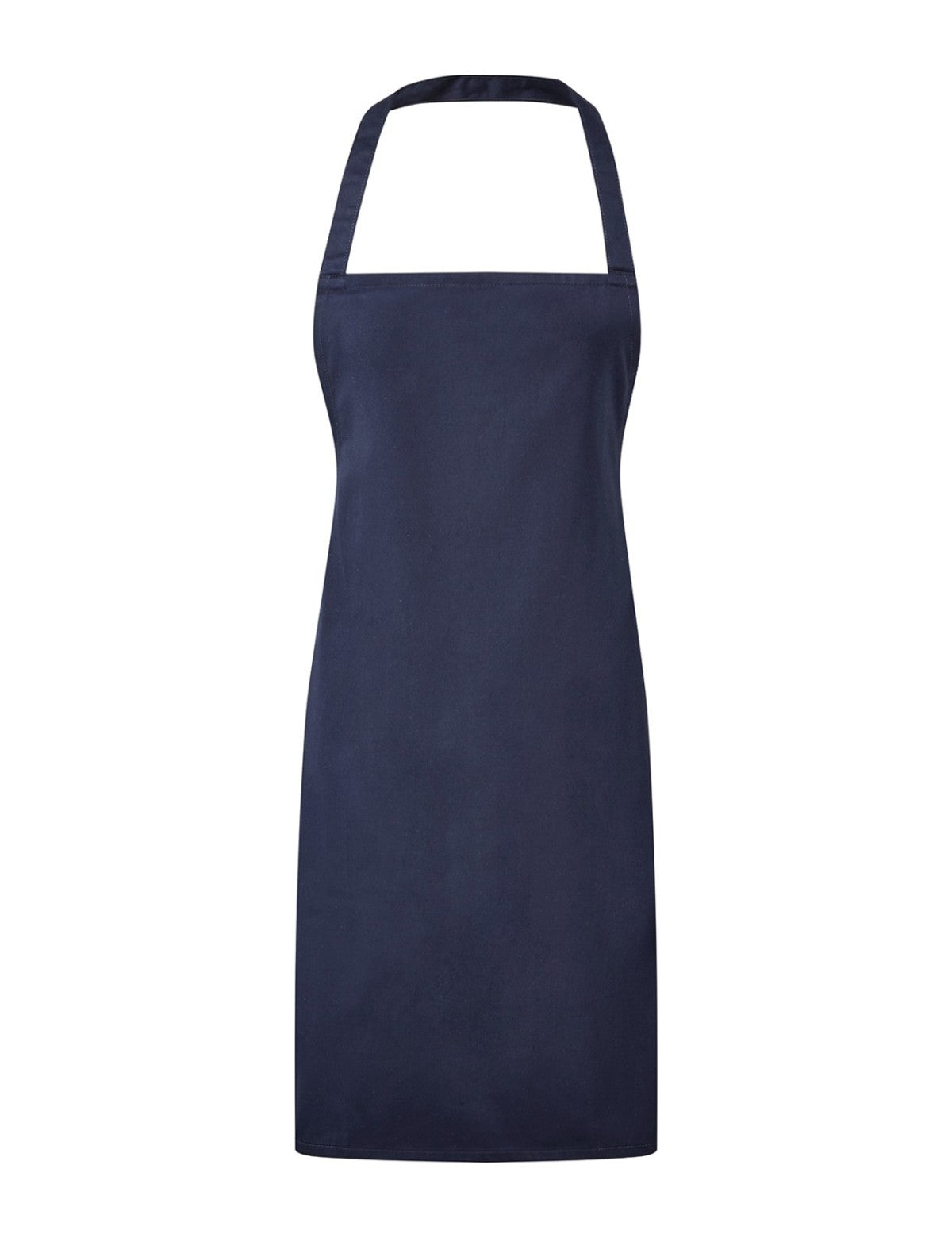 Tablier personnalisé pas cher, bleu marine, de face