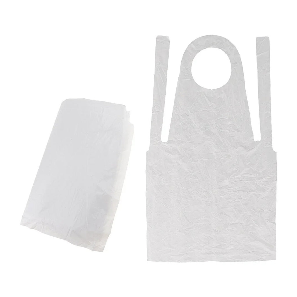Einwegschürze transparent