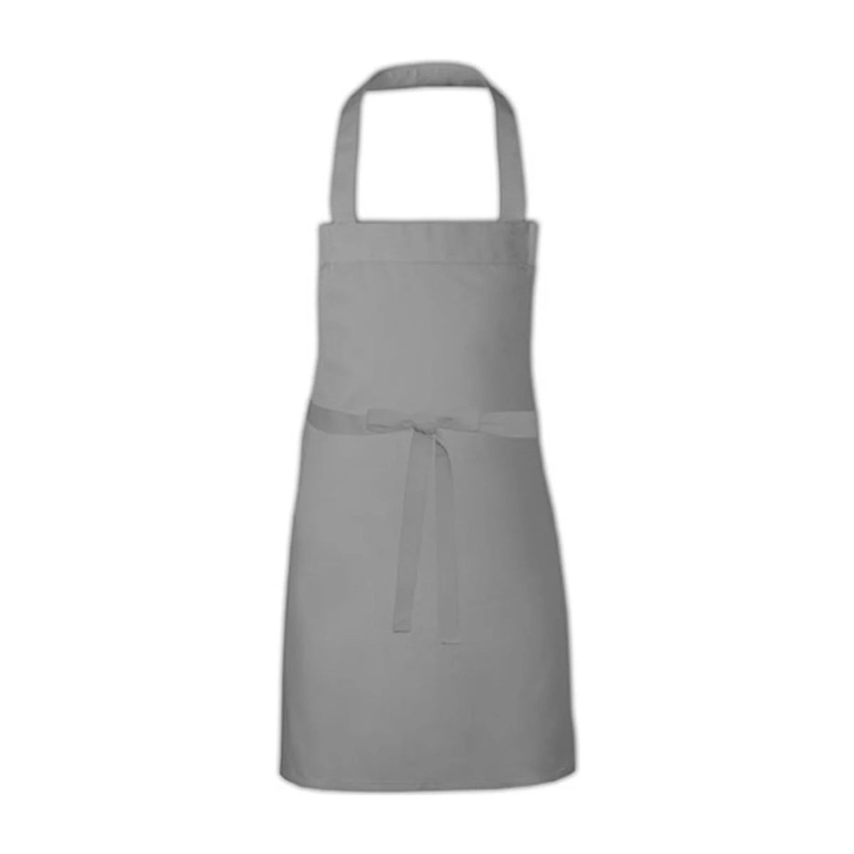 Tablier pour Enfant, gris souris, de face