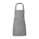 Tablier pour Enfant, gris souris, de face