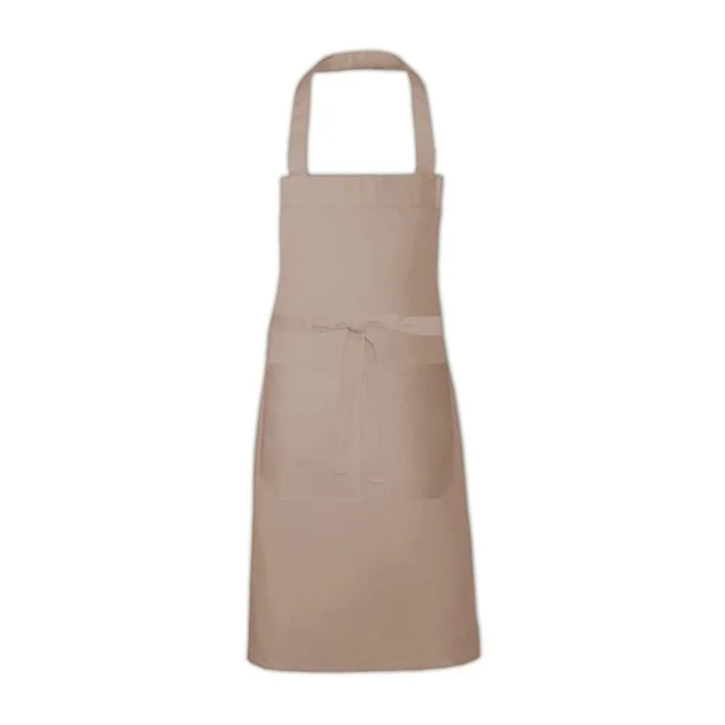 Tablier professionnel personnalisé à votre logo, sable, de face