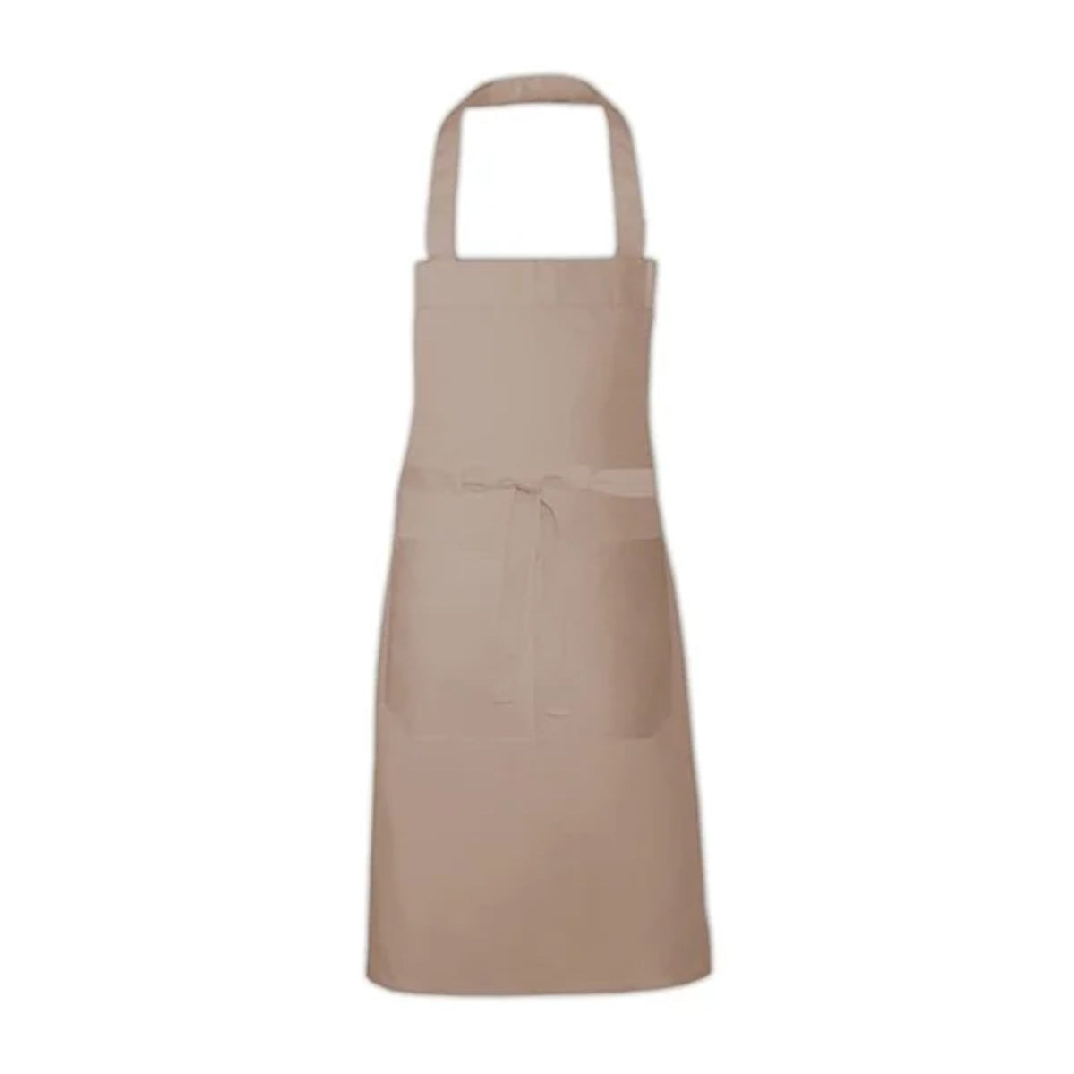 Tablier professionnel personnalisé à votre logo, sable, de face