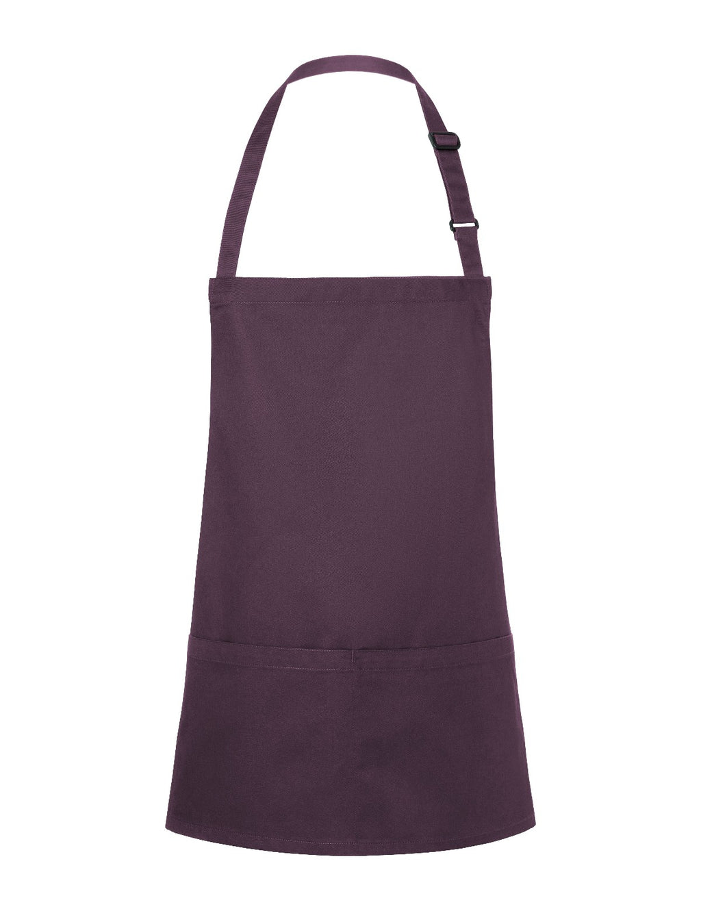 Tablier Prothésiste Ongulaire, aubergine, de face