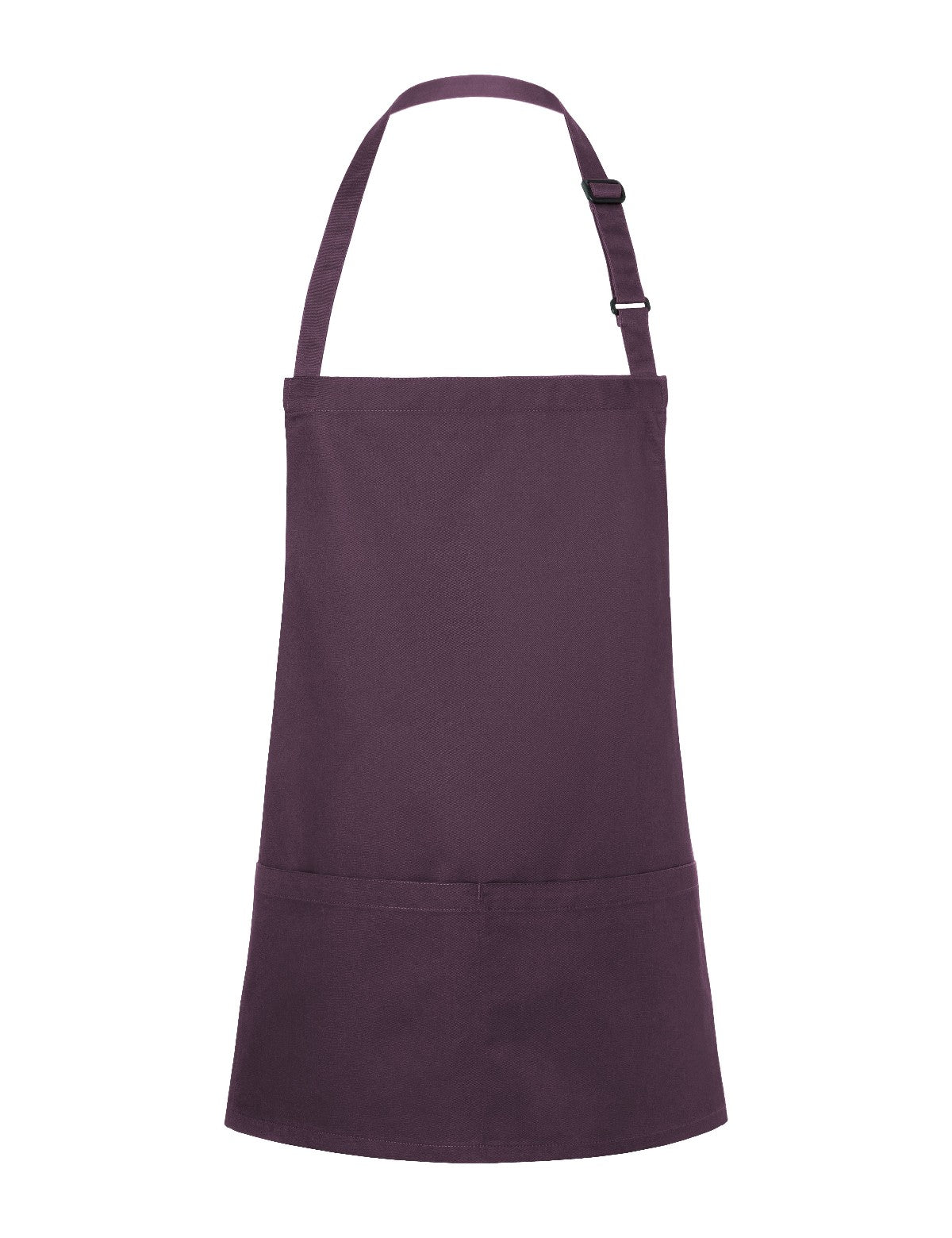Tablier Prothésiste Ongulaire, aubergine, de face
