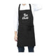 Tablier Top Chef, noir, porté