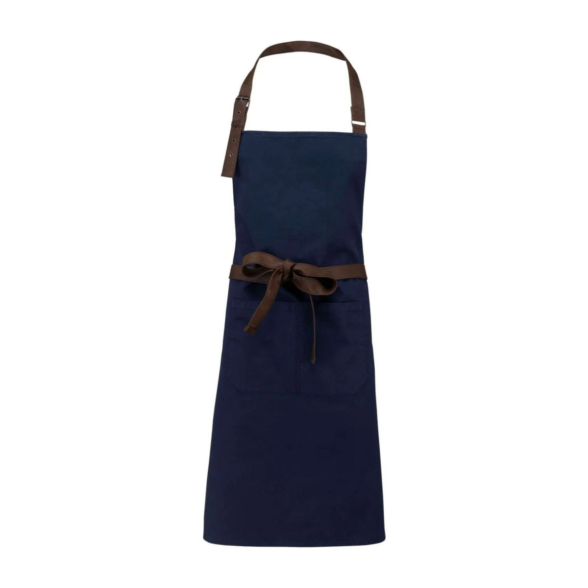 Kochschürze Vintage, Marineblau, Vorderansicht