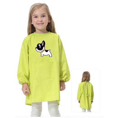 Tablier d'École Fille Vert Clair