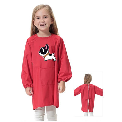 Tablier d'École Fille Rouge