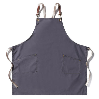 Tablier Bavette Gris