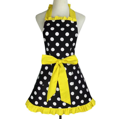 Robe Tablier Vintage Jaune