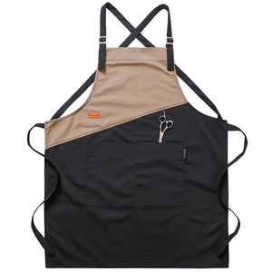 Tablier Restaurant Gris Noir