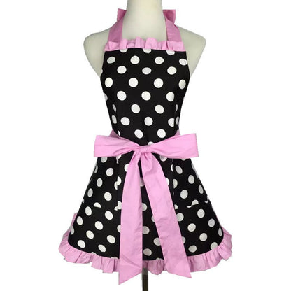 Robe Tablier Vintage Rose Pale