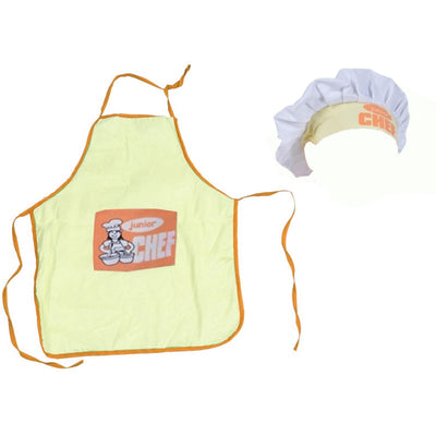 Tablier et Toque Petit Chef Jaune