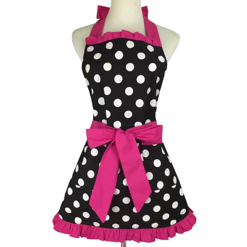 Robe Tablier Vintage Rose