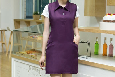 Tablier de Menage Violet Foncé