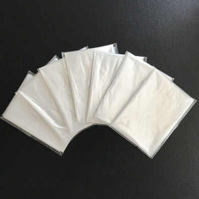 Tablier en Plastique Blanc