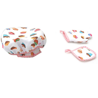 Tablier Fille Toque & Gants