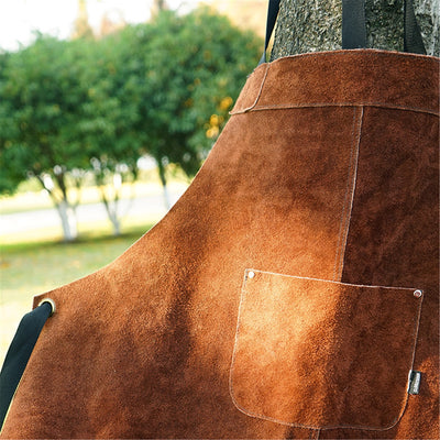 Tablier en Cuir Homme Arbre