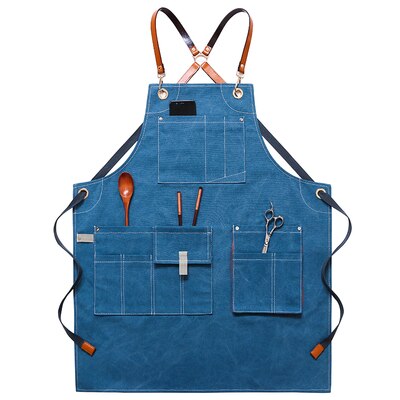 Tablier Chef Bleu