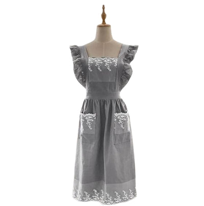 Robe Tablier Gris