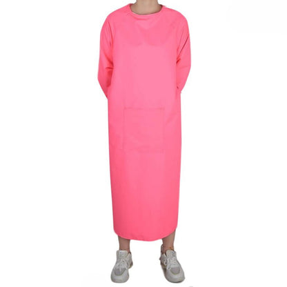 Tablier Manche Longue Rose