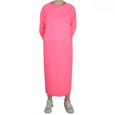 Tablier Manche Longue Rose