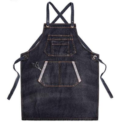 Tablier en Jean Délavé