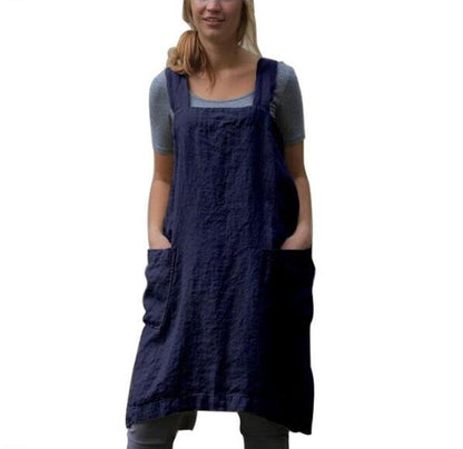 Robe Tablier Japonais Bleu