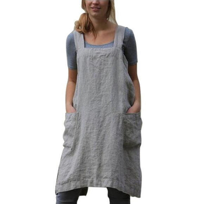 Robe Tablier Japonais Gris