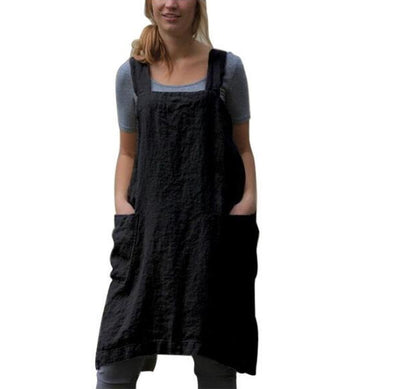 Robe Tablier Japonais Noir