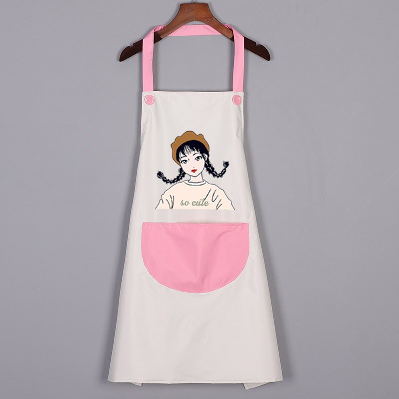 Tablier de Cuisine Femme Original Blanc