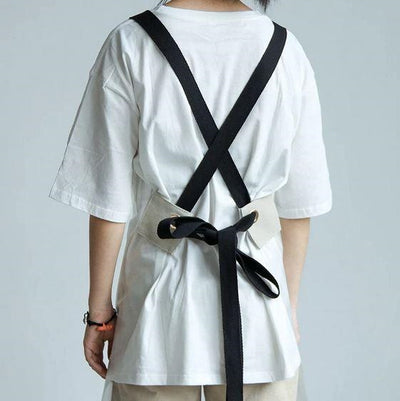 Tablier de Peinture Sans Manche Dos