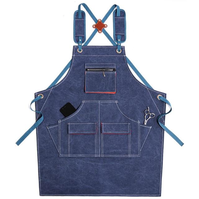 Tablier de maréchal-ferrant en cuir haut de gamme avec toile résistant Tablier de maréchal-ferrant en cuir haut de gamme avec toile résistant