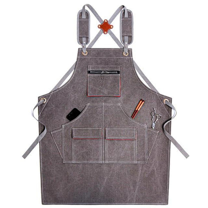 Tablier de Travail Professionnel Gris