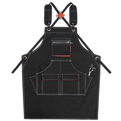 Tablier de Travail Professionnel Noir