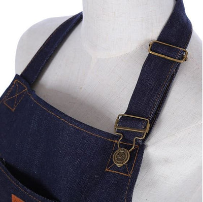 Tablier en Jean Femme Finition