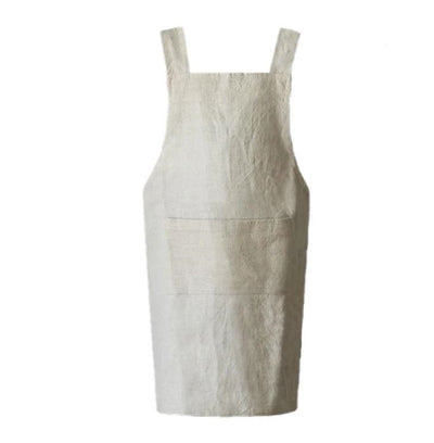 Tablier Japonais Lin Creme