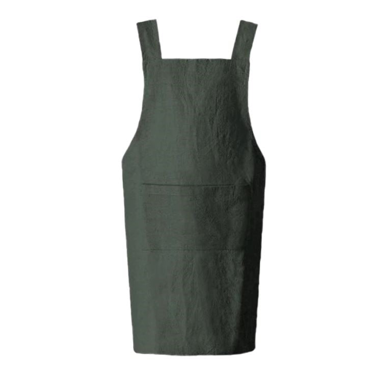 Tablier Japonais Lin Vert