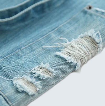 Tablier Jean Femme Détail