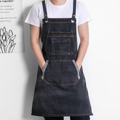 Tablier Jean Gris Modèle