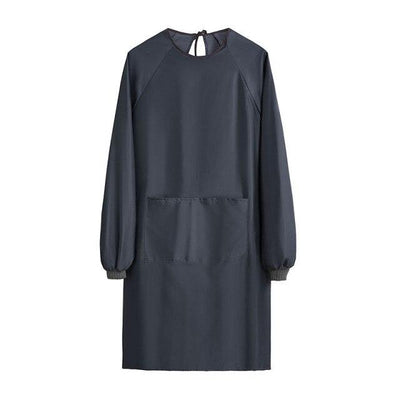 Tablier Manche Longue Peinture Bleu Marine