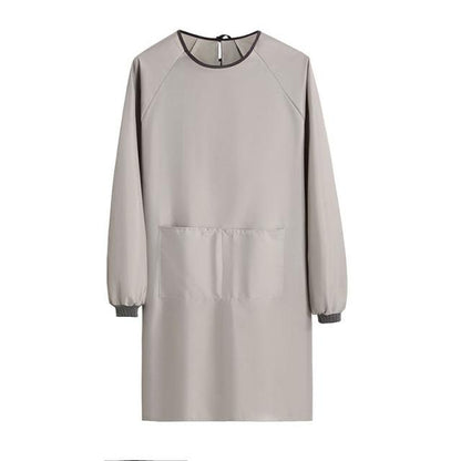 Tablier Manche Longue Peinture Gris