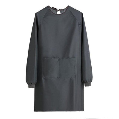 Tablier Manche Longue Peinture Noir