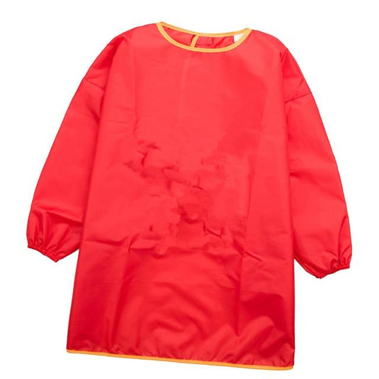 Tablier Peinture Maternelle Rouge