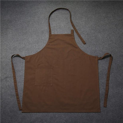 Tablier Personnalisé Logo Marron 
