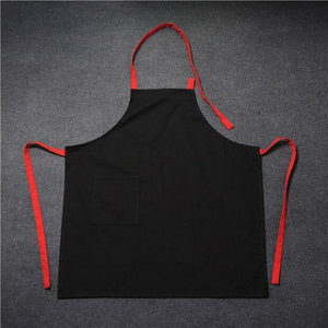 Tablier Personnalisé Logo Noir et Rouge 