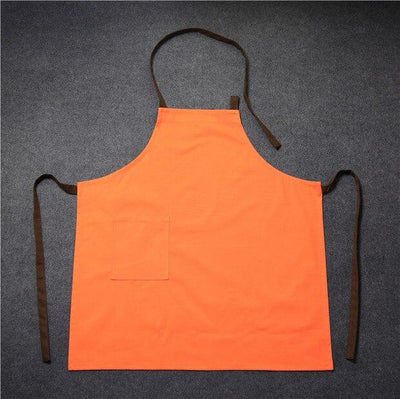 Tablier Personnalisé Logo Orange et Marron