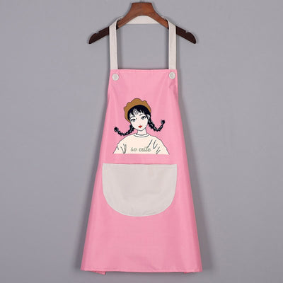 Tablier de Cuisine Femme Original Rose