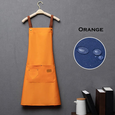 Tablier de Cuisine Personnalisable Orange