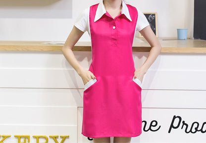 Tablier de Menage Fuschia